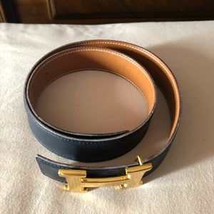 Authentic vintage Hermés belt size 80 32 mm